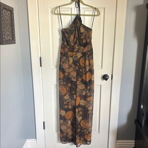 Aakaa Autumn Floral Jumpsuit